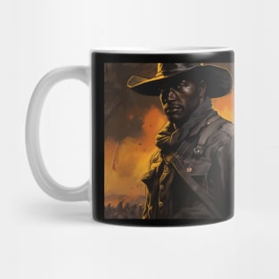 BUFFALO SOLDIERS - Solider Closeup Mug